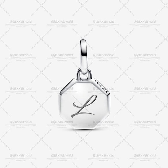 Pandora Turquoise-coloured Engravable Mini Medallion Charm - Picture 2 of 7